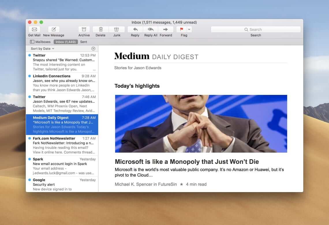 best mail program for mac and ios