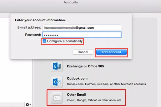 setup gmail on outlook 2016 for mac